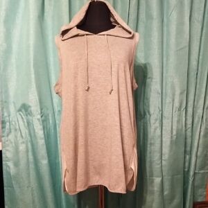 Avia Gray Sleeveless Hoodie